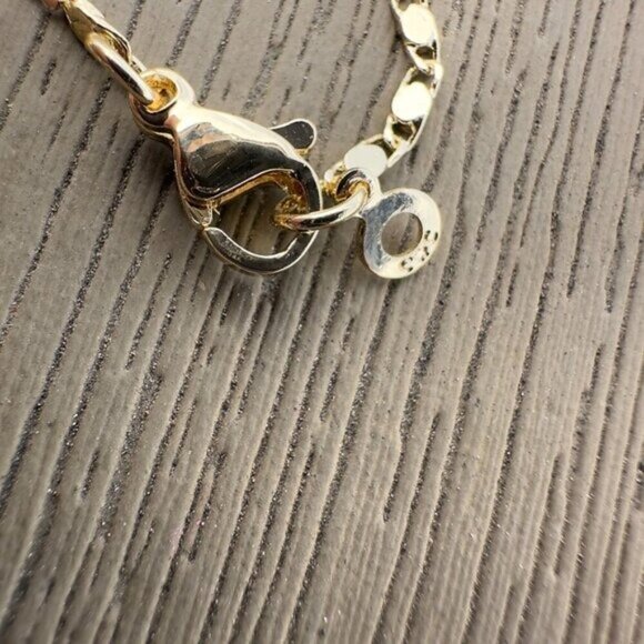 18K Gold Plated Necklace & Earrings Set | Cubic Zirconia | 18โ Chain - Picture 5 of 9